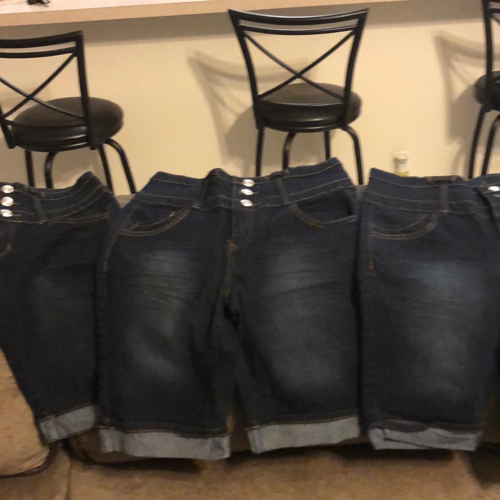 Women Jean Bermuda Shorts